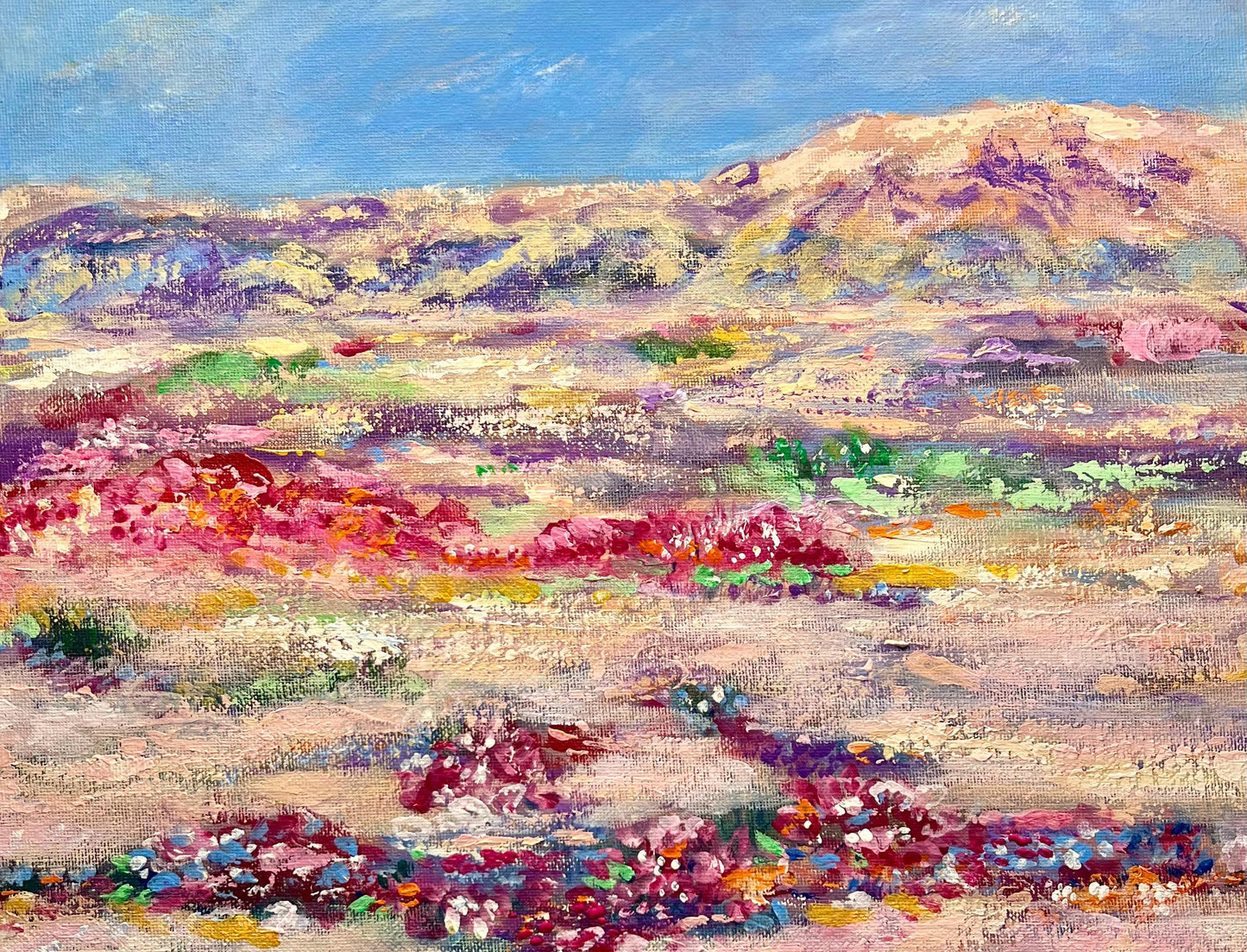 Desert Bloom – Original Painting by Pamela Squires