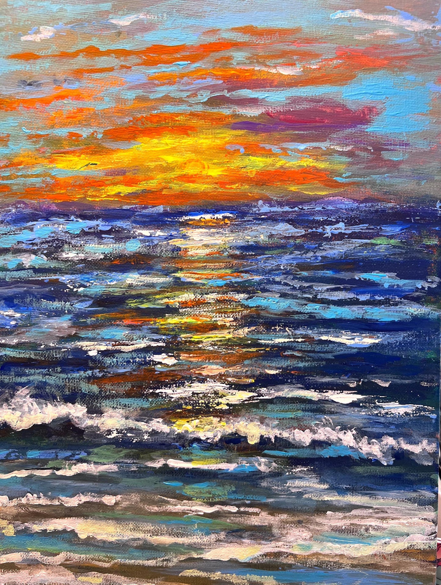 End Of Summer! – Original Painting by Pamela Squires