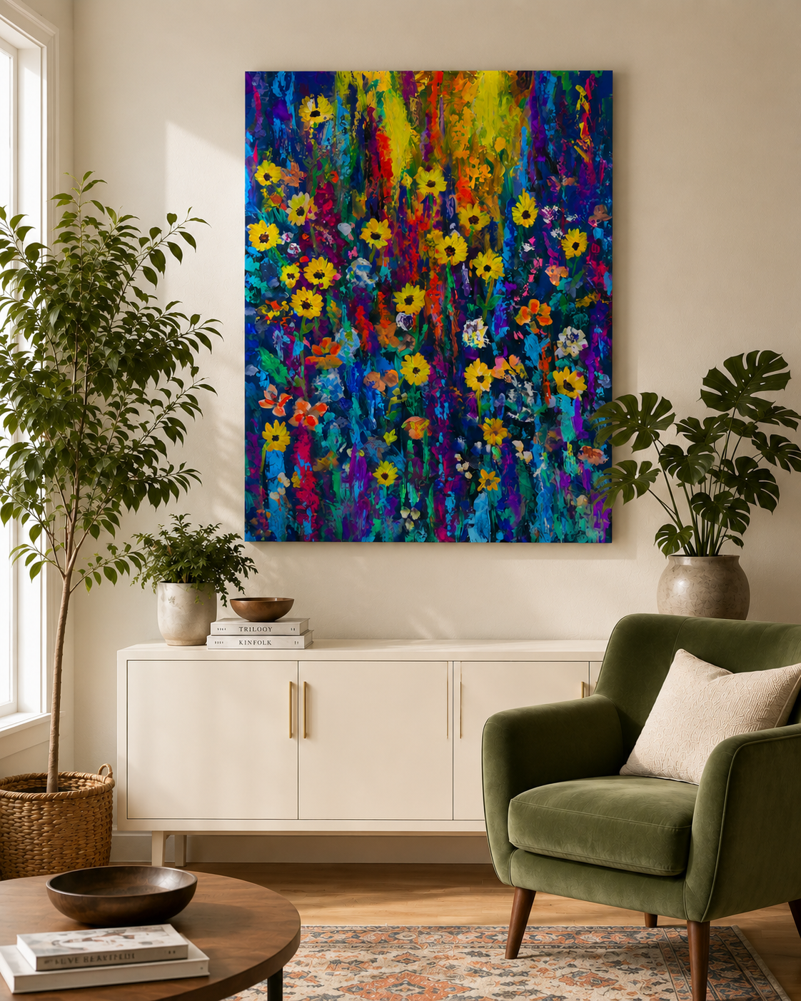 Secret Garden 36x48