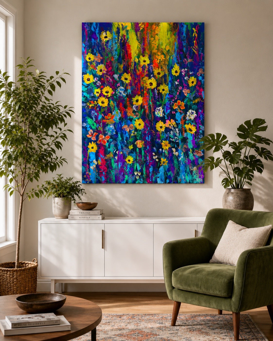 Secret Garden 4500.00 36x48 Acrylic
