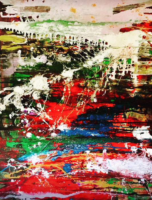 Electric Sound Wave 36x48
