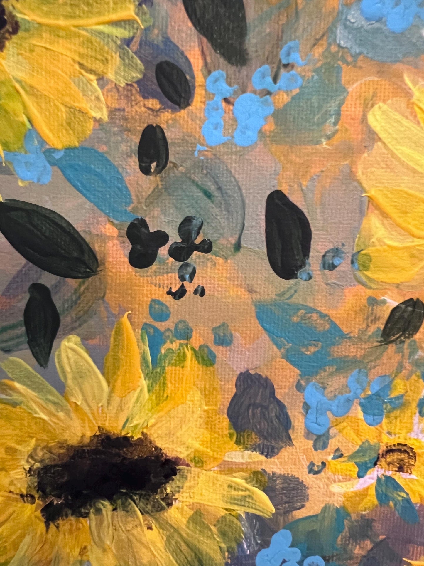 Sunflowers – Original Painting by Pamela Squires