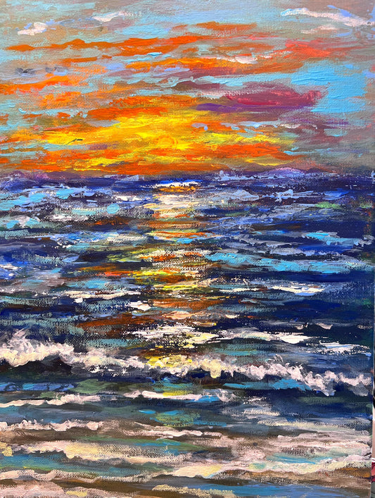 End Of Summer! – Original Painting by Pamela Squires