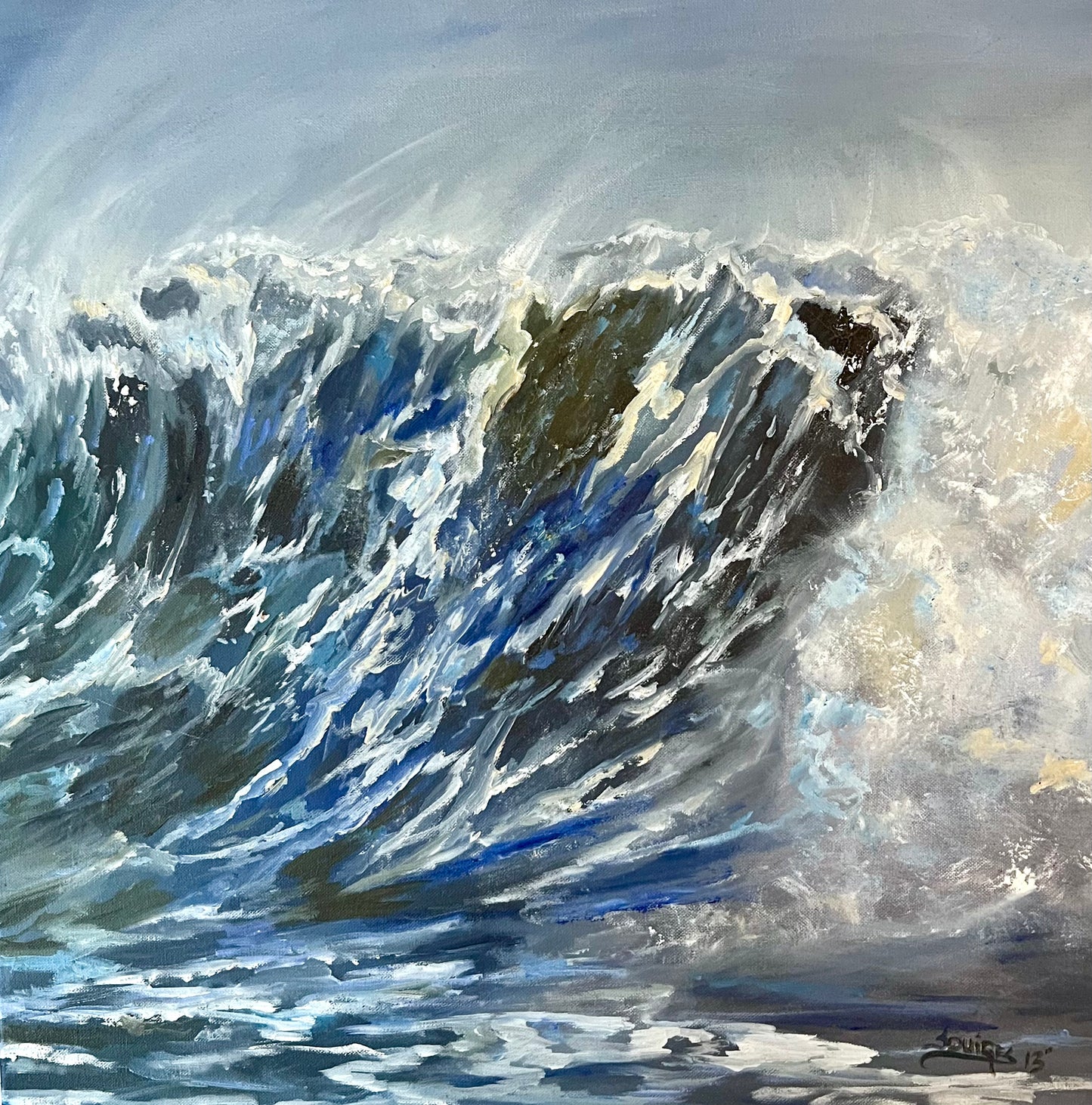 Before The Storm – Original Painting by Pamela Squires