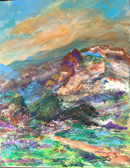 The Journey Original Painting by Pamela Squires