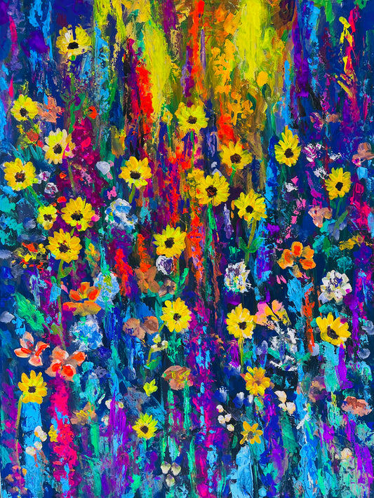 Secret Garden 36x48