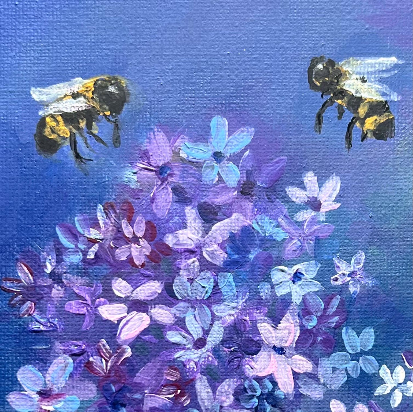 Save The Bees – Original Painting by Pamela Squires